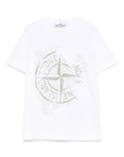 Stone Island Junior t-shirt con stampa - Ninna Nanna