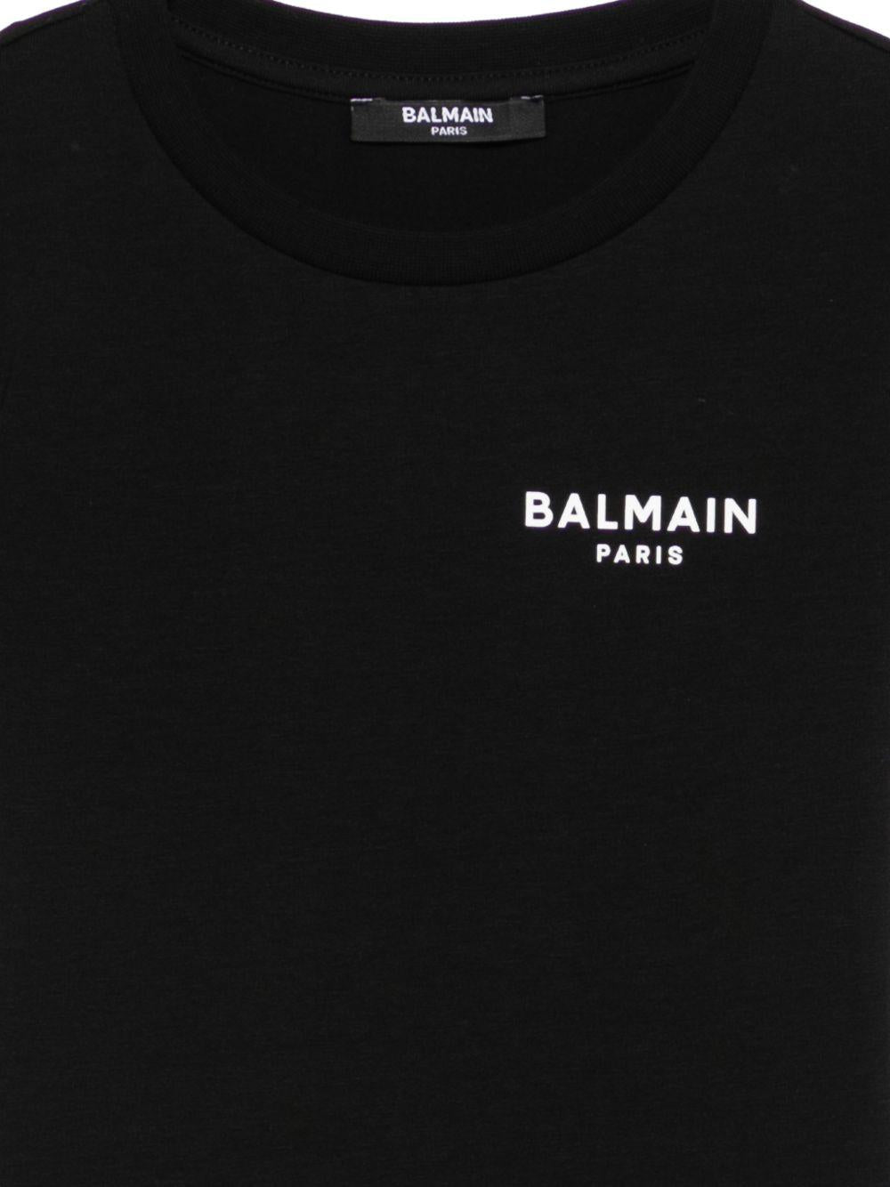 T-shirt per bambina Balmain Kids con logo - Ninna Nanna