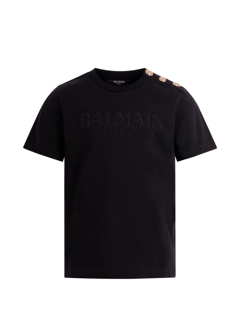 T-shirt per bambina Balmain Kids con ricamo - Ninna Nanna