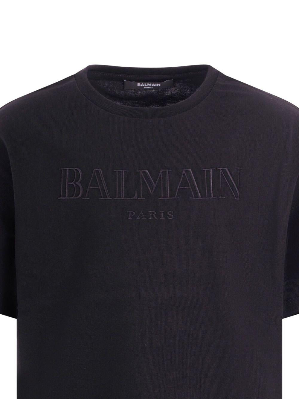 T-shirt per bambina Balmain Kids con ricamo - Ninna Nanna