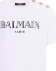 T-shirt per bambina Balmain Kids con ricamo - Ninna Nanna