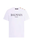 T-shirt per bambina Balmain Kids con ricamo - Ninna Nanna