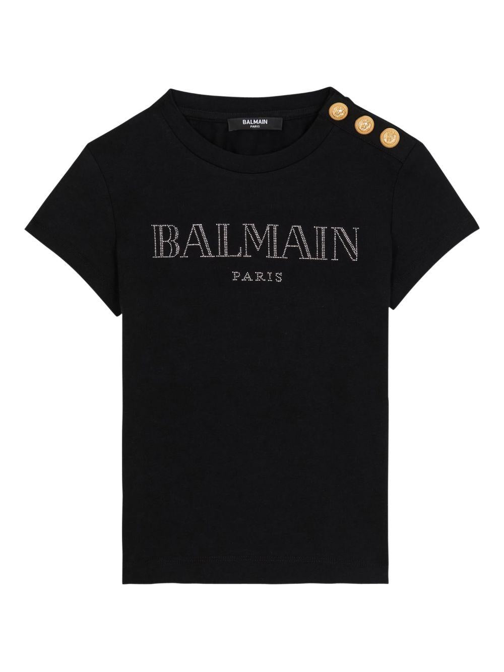 T-shirt per bambina Balmain Kids con stampa - Ninna Nanna