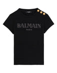 T-shirt per bambina Balmain Kids con stampa - Ninna Nanna