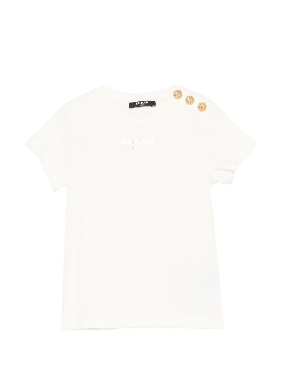 T-shirt per bambina Balmain Kids con stampa - Ninna Nanna