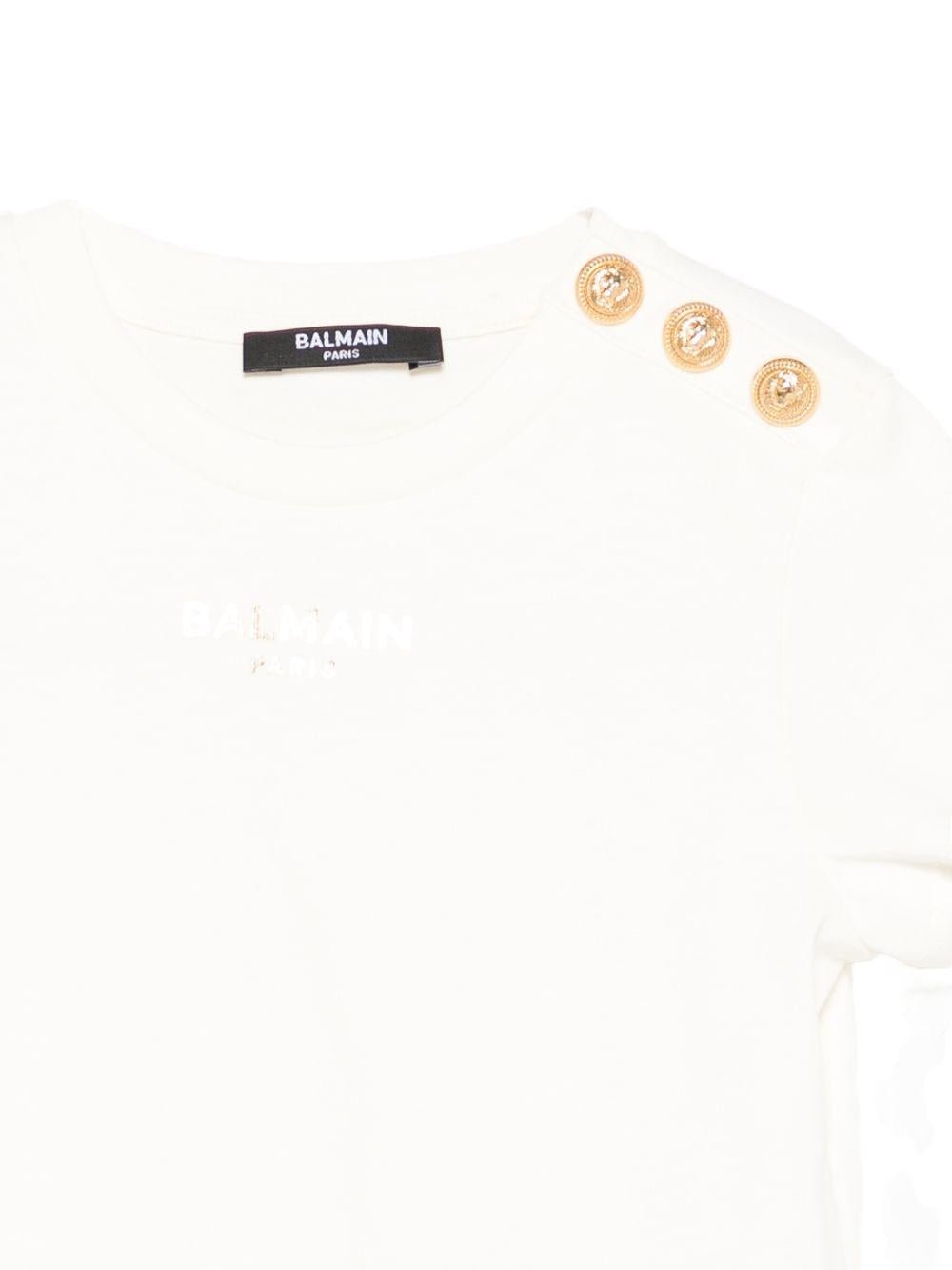 T-shirt per bambina Balmain Kids con stampa - Ninna Nanna