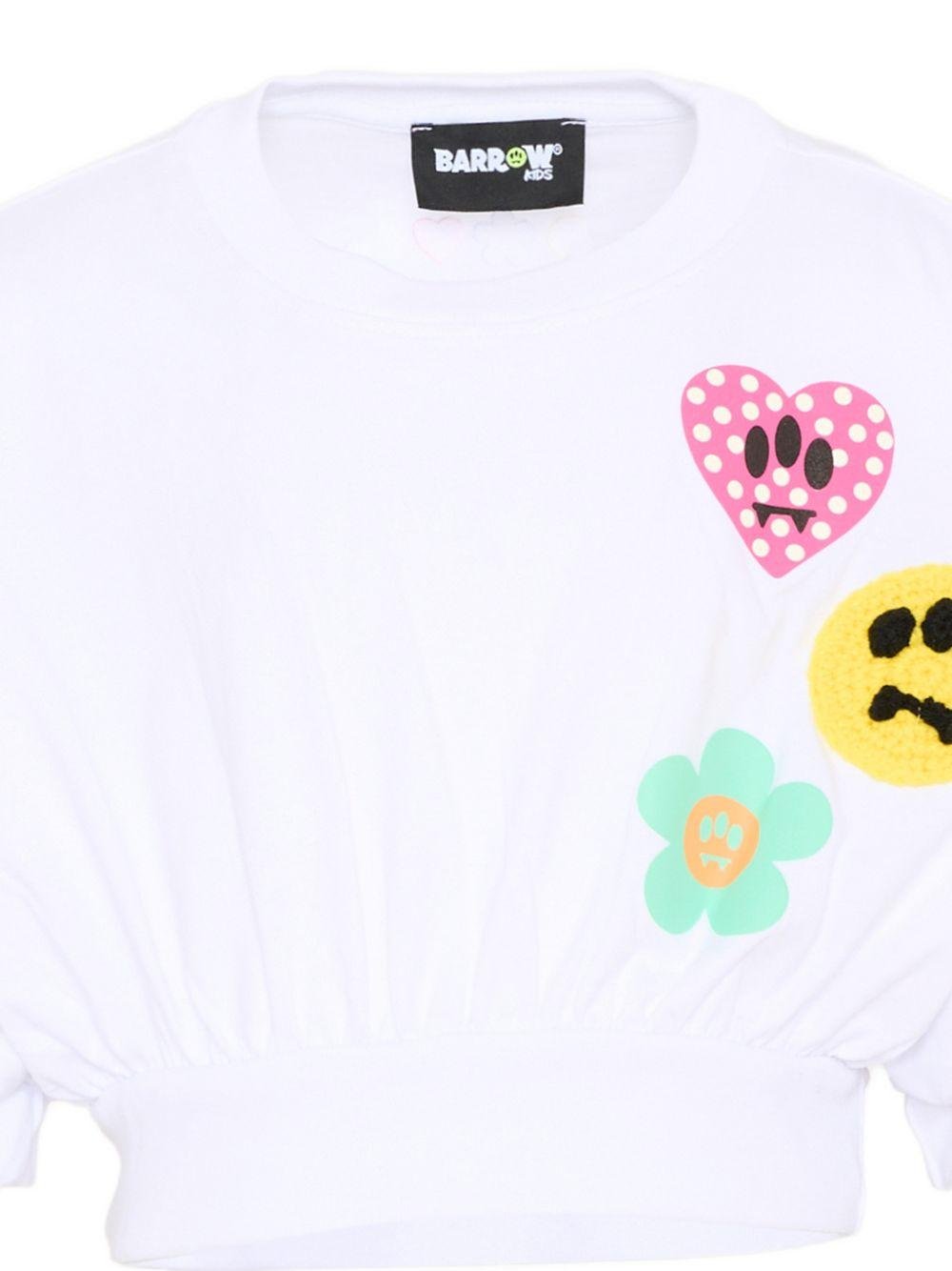 T-shirt per bambina Barrow kids con stampa - Ninna Nanna