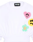 T-shirt per bambina Barrow kids con stampa - Ninna Nanna