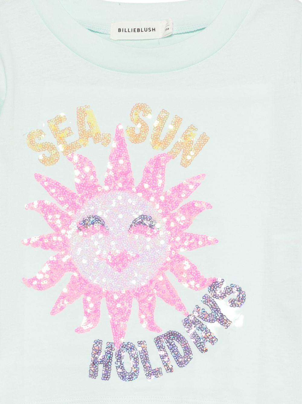 T-shirt per bambina Billieblush con paillettes - Ninna Nanna