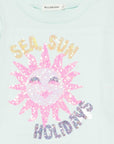 T-shirt per bambina Billieblush con paillettes - Ninna Nanna