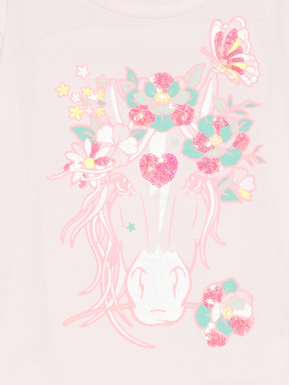 T-shirt per bambina Billieblush con paillettes - Ninna Nanna