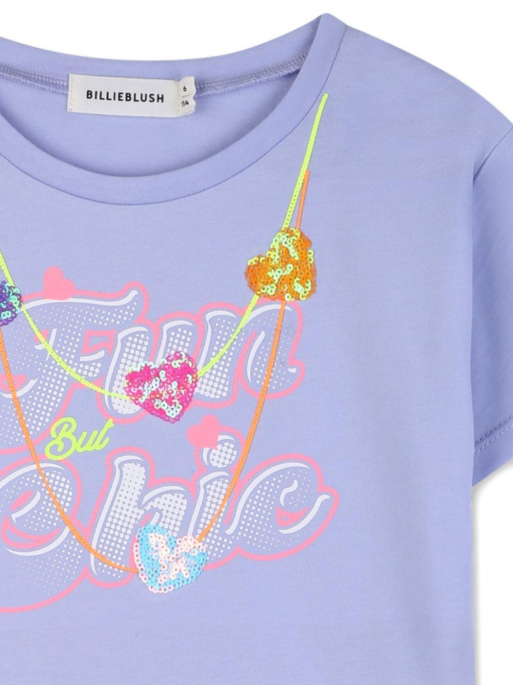 T-shirt per bambina Billieblush con paillettes - Ninna Nanna