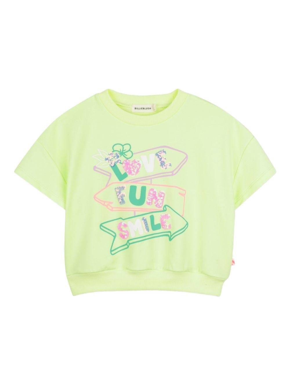 T-shirt per bambina Billieblush con paillettes - Ninna Nanna