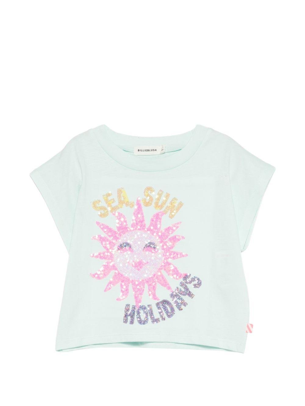 T-shirt per bambina Billieblush con paillettes - Ninna Nanna