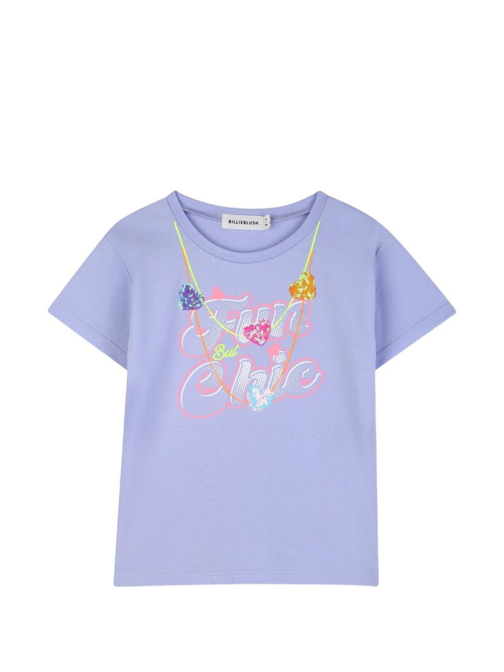T-shirt per bambina Billieblush con paillettes - Ninna Nanna