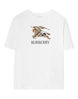 T-shirt per bambina Burberry Kids con logo - Ninna Nanna