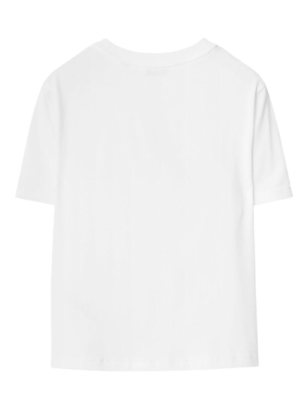 T-shirt per bambina Burberry Kids con logo - Ninna Nanna