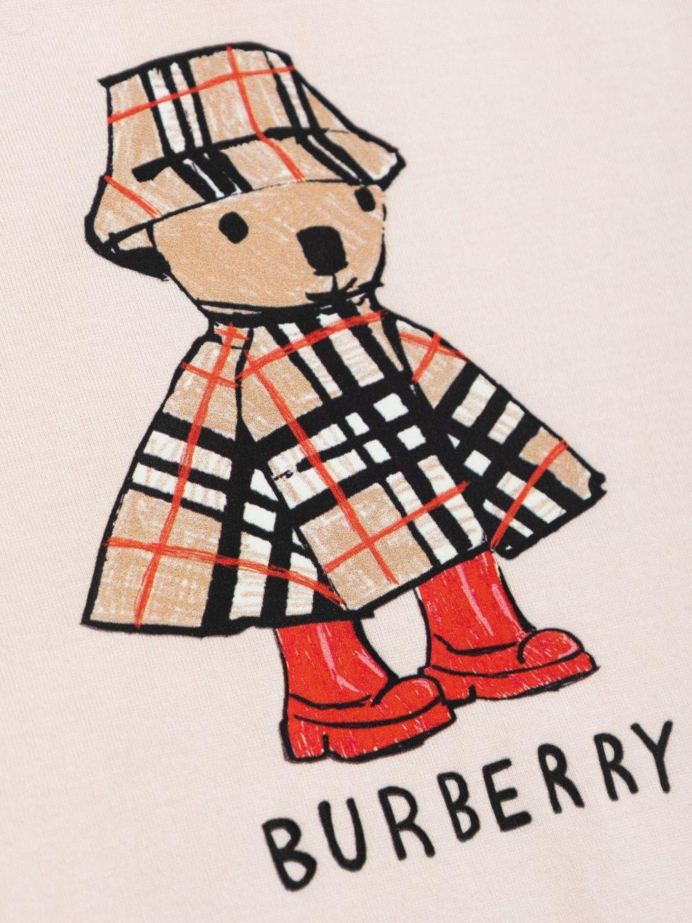 T-shirt per bambina Burberry Kids con stampa - Ninna Nanna