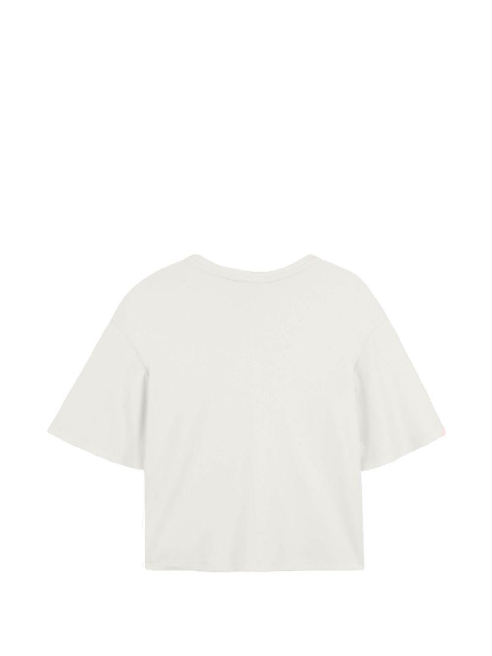 T-shirt per bambina Chloé Kids con ricamo - Ninna Nanna