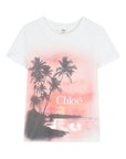 T-shirt per bambina Chloé Kids con stampa - Ninna Nanna
