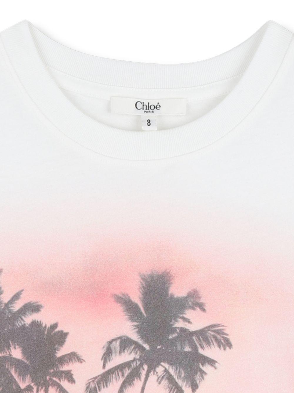 T-shirt per bambina Chloé Kids con stampa - Ninna Nanna