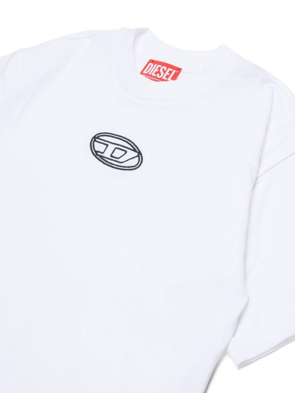 T-shirt per bambina Diesel Kids con logo - Ninna Nanna