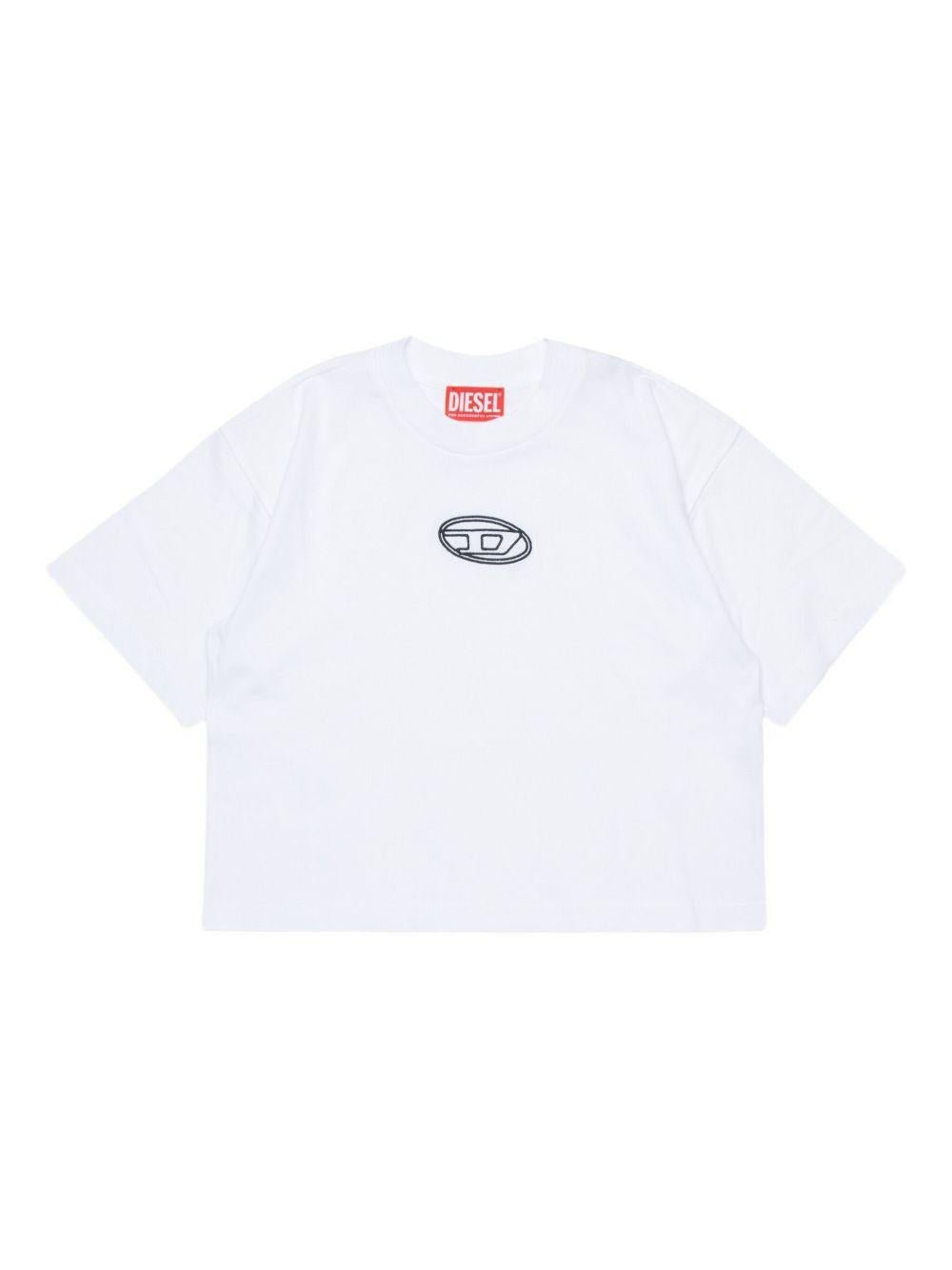 T-shirt per bambina Diesel Kids con logo - Ninna Nanna