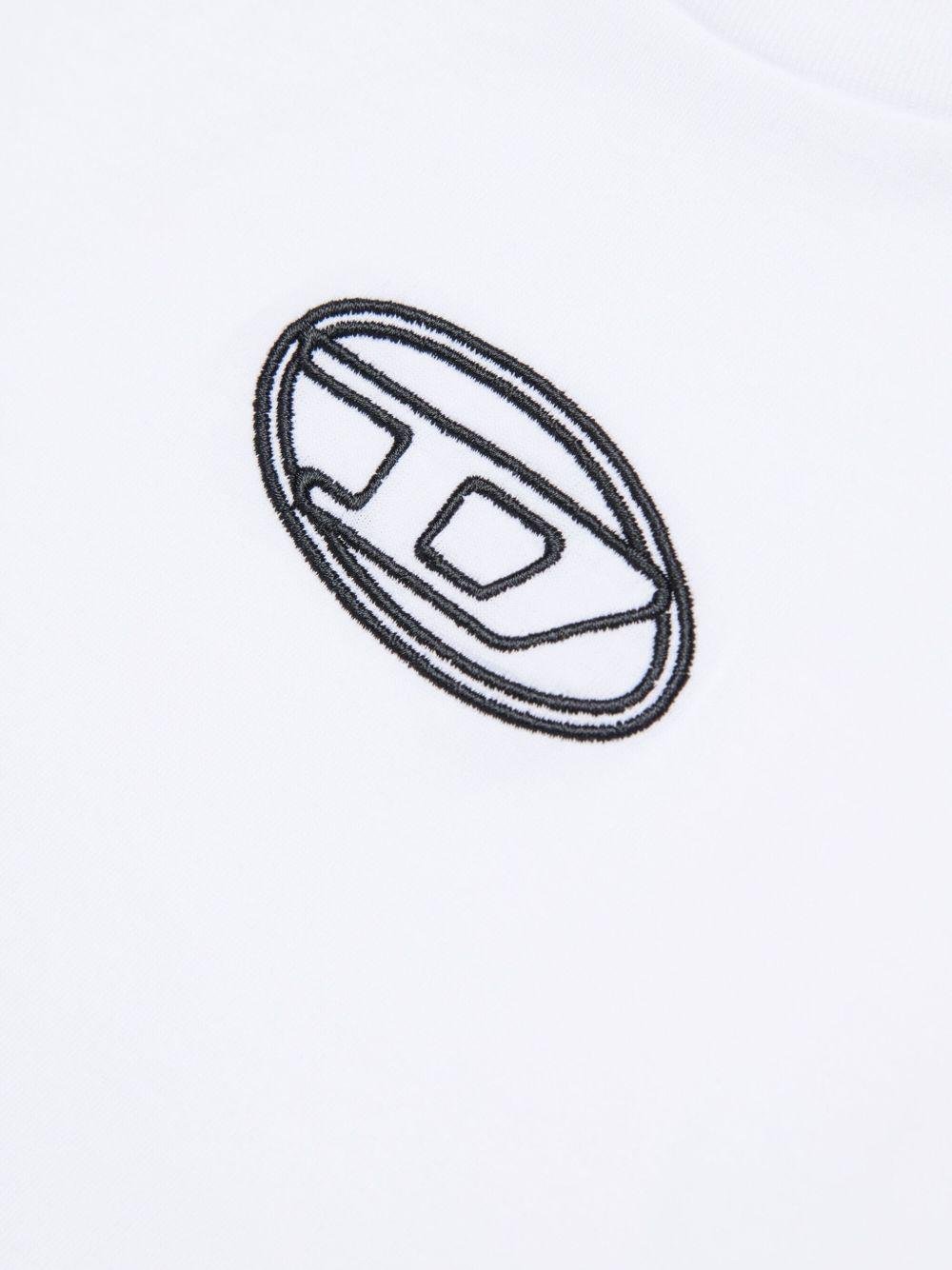 T-shirt per bambina Diesel Kids con logo - Ninna Nanna