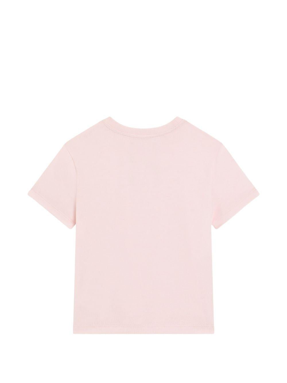 T-shirt per bambina Dolce & Gabbana Kids con logo - Ninna Nanna