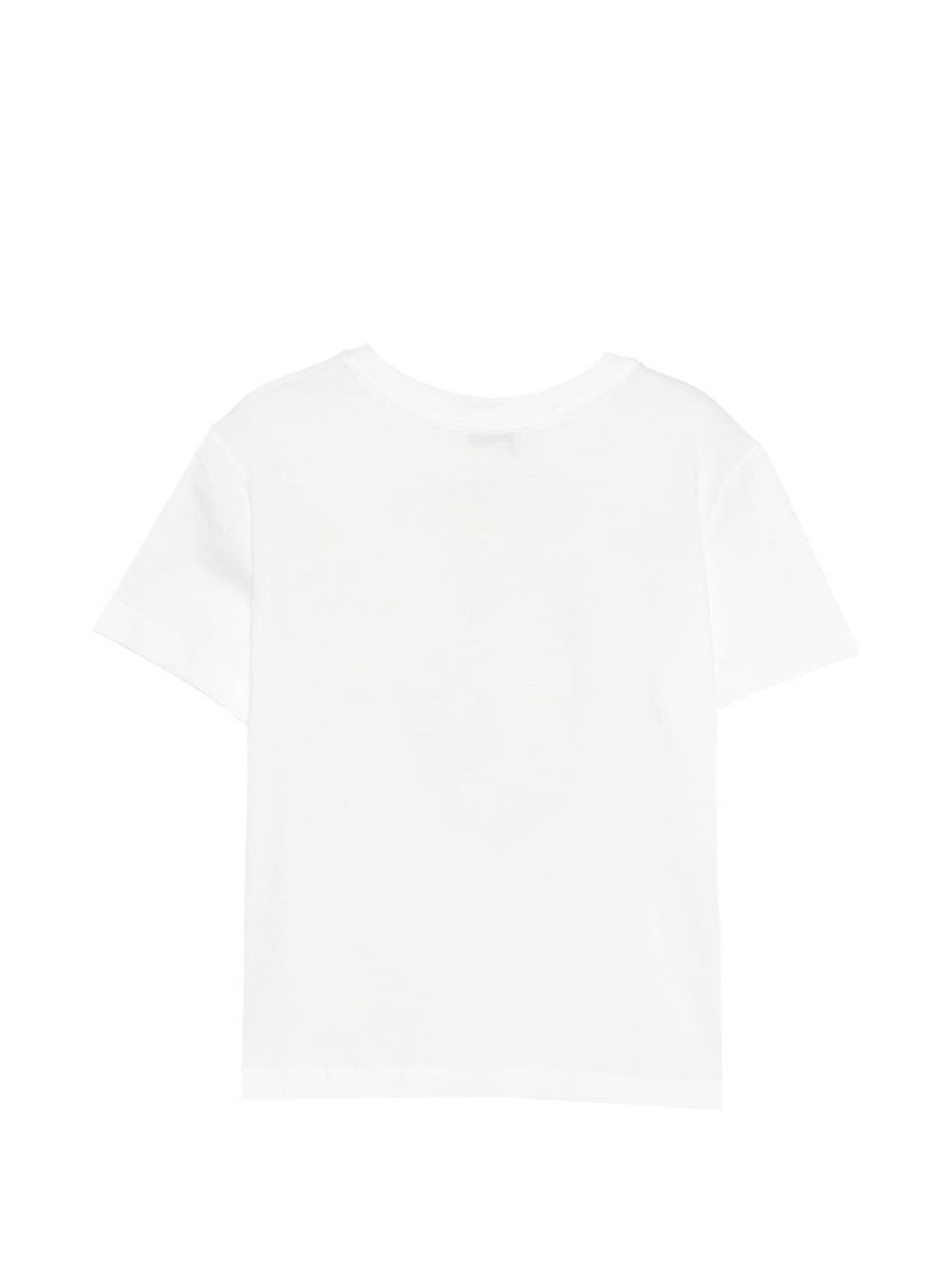 T-shirt per bambina Dolce & Gabbana Kids con logo - Ninna Nanna