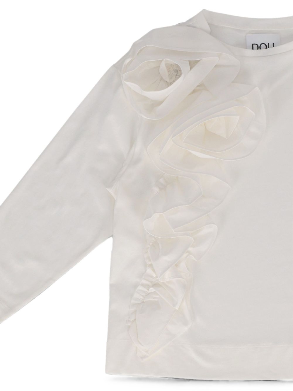 T-shirt per bambina Douuod Kids con volant - Ninna Nanna