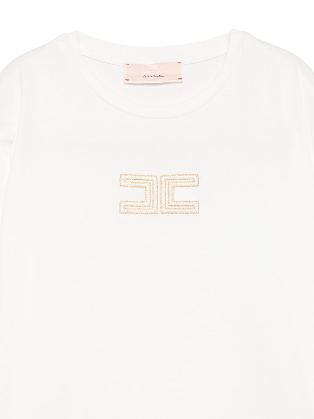 T-shirt per bambina Elisabetta Franchi Kids con logo - Ninna Nanna