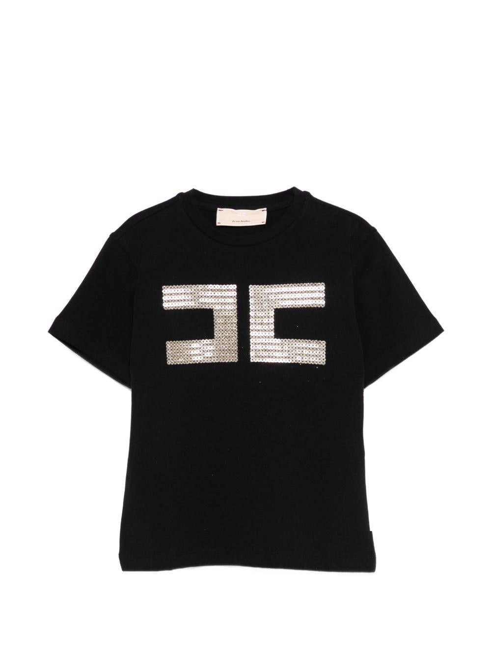 T-shirt per bambina Elisabetta Franchi Kids con pailettes - Ninna Nanna