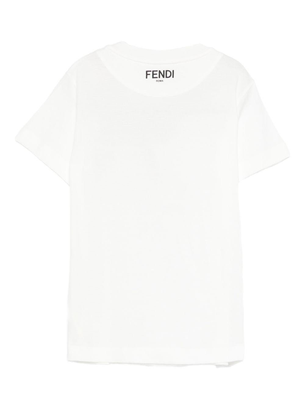 T-shirt per bambina Fendi Kids con stampa - Ninna Nanna