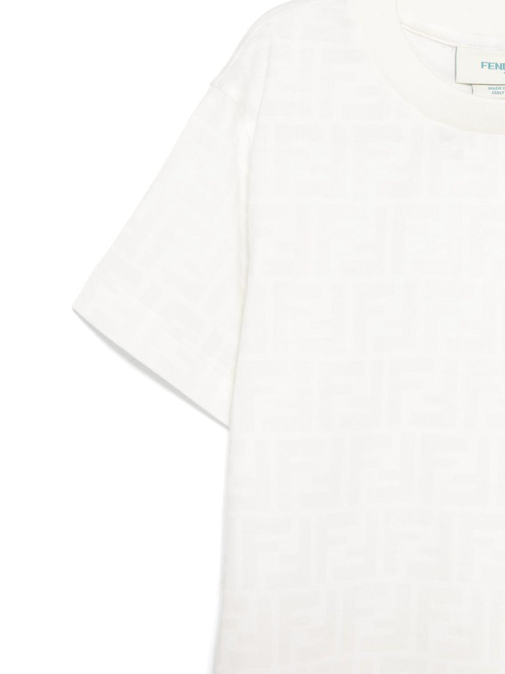 T-shirt per bambina Fendi Kids FF - Ninna Nanna