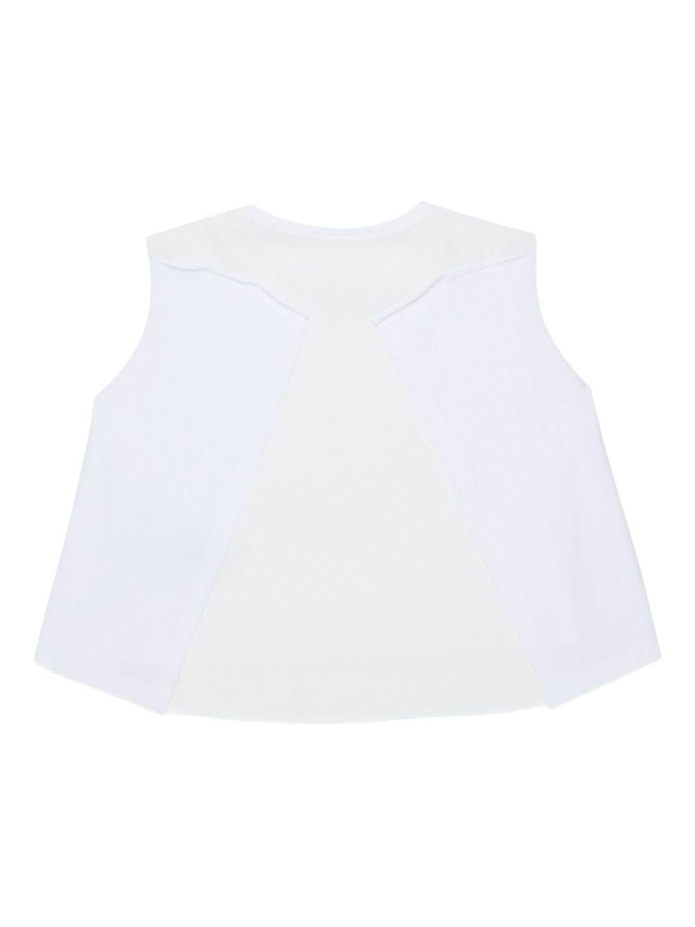 T-shirt per bambina Maison Margiela Kids smanicata - Ninna Nanna