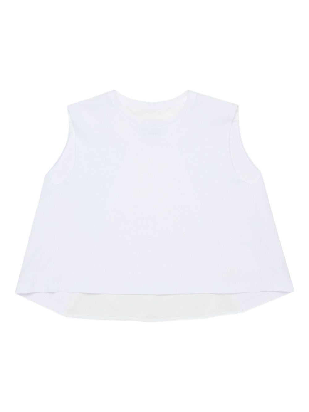 T-shirt per bambina Maison Margiela Kids smanicata - Ninna Nanna