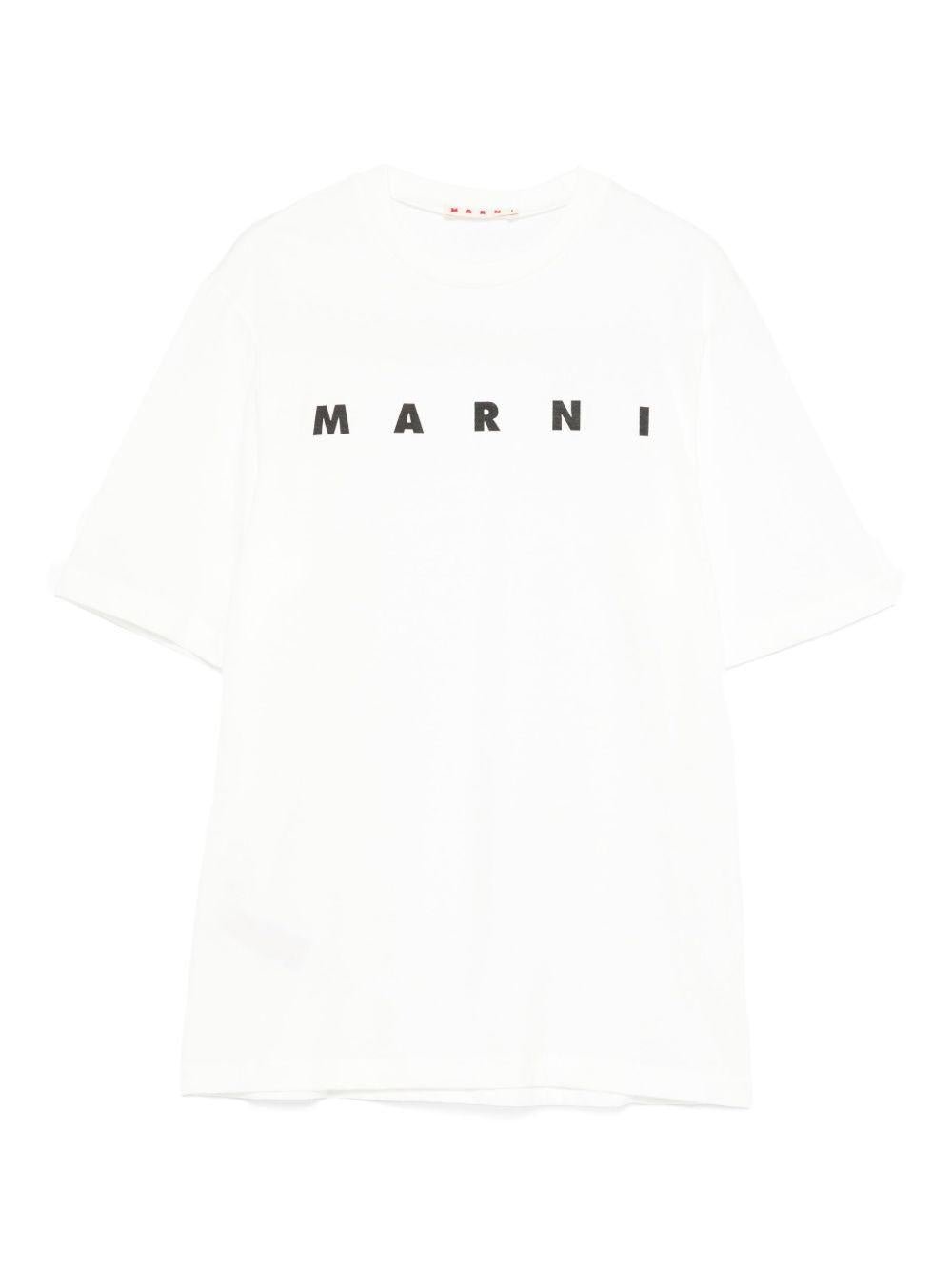T-shirt per bambina Marni Kids con logo - Ninna Nanna