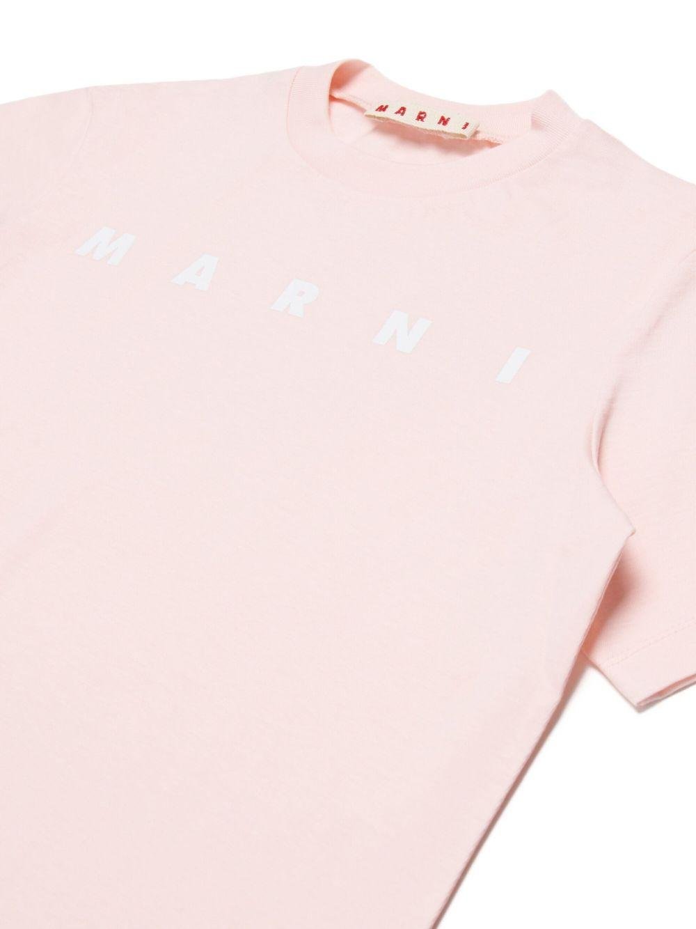 T-shirt per bambina Marni Kids con logo - Ninna Nanna