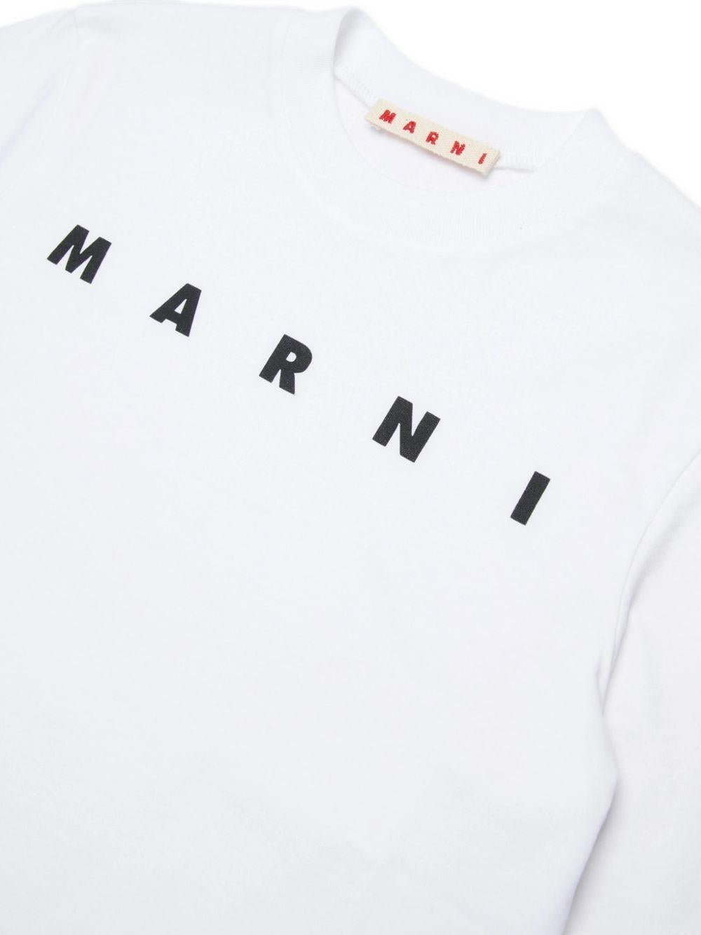 T-shirt per bambina Marni Kids con logo - Ninna Nanna