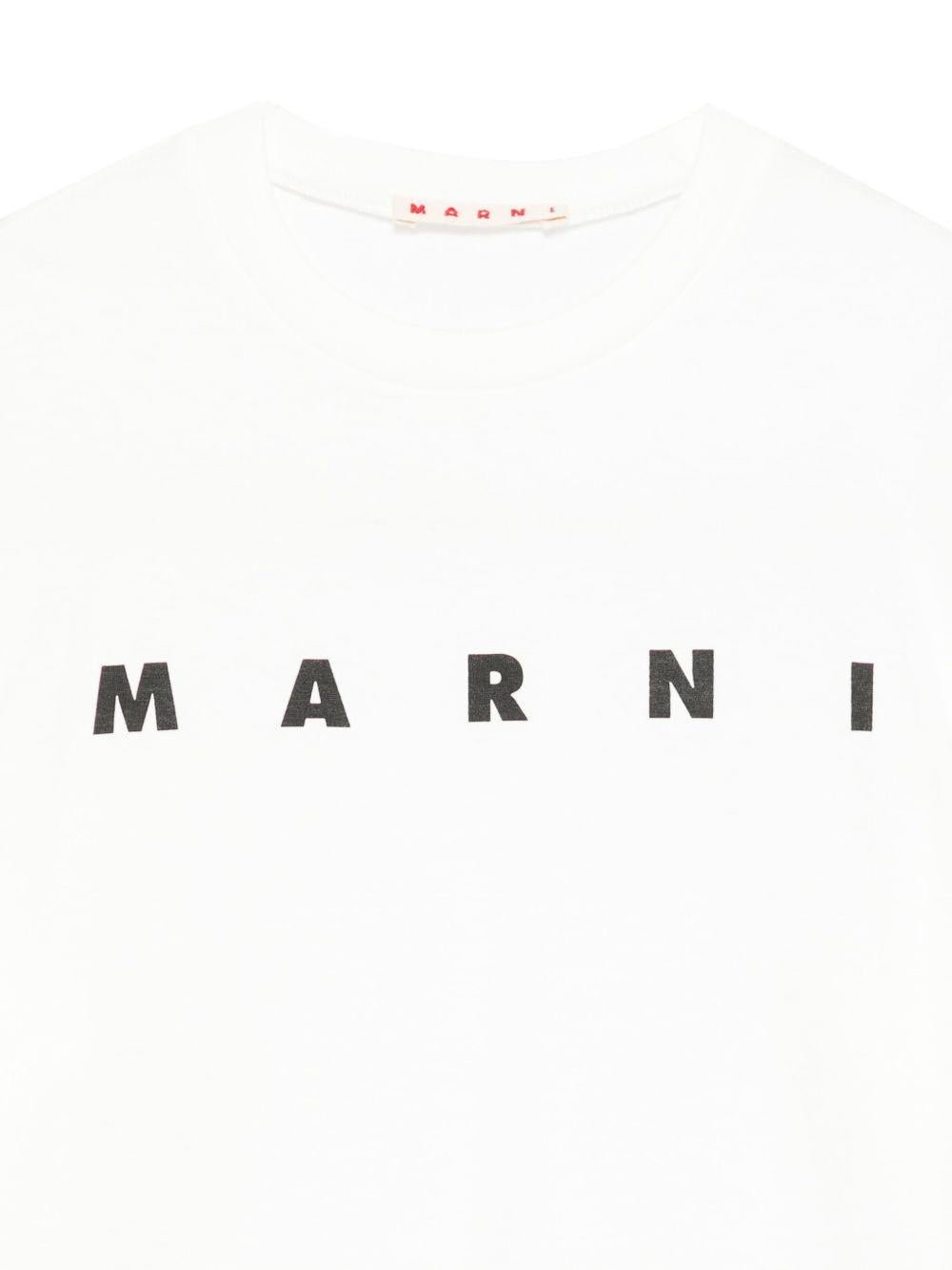 T-shirt per bambina Marni Kids con logo - Ninna Nanna