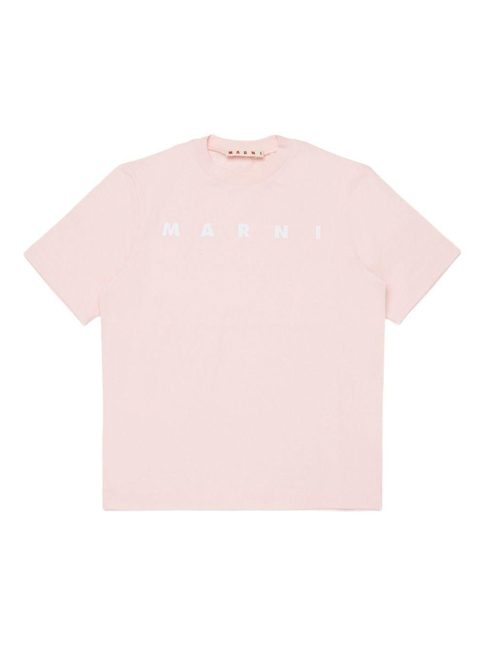 T-shirt per bambina Marni Kids con logo - Ninna Nanna