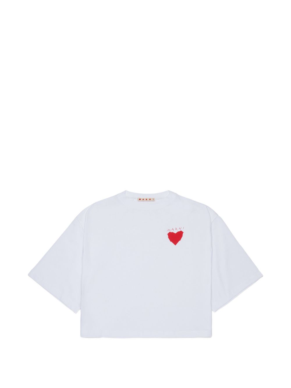 T-shirt per bambina Marni Kids crop - Ninna Nanna