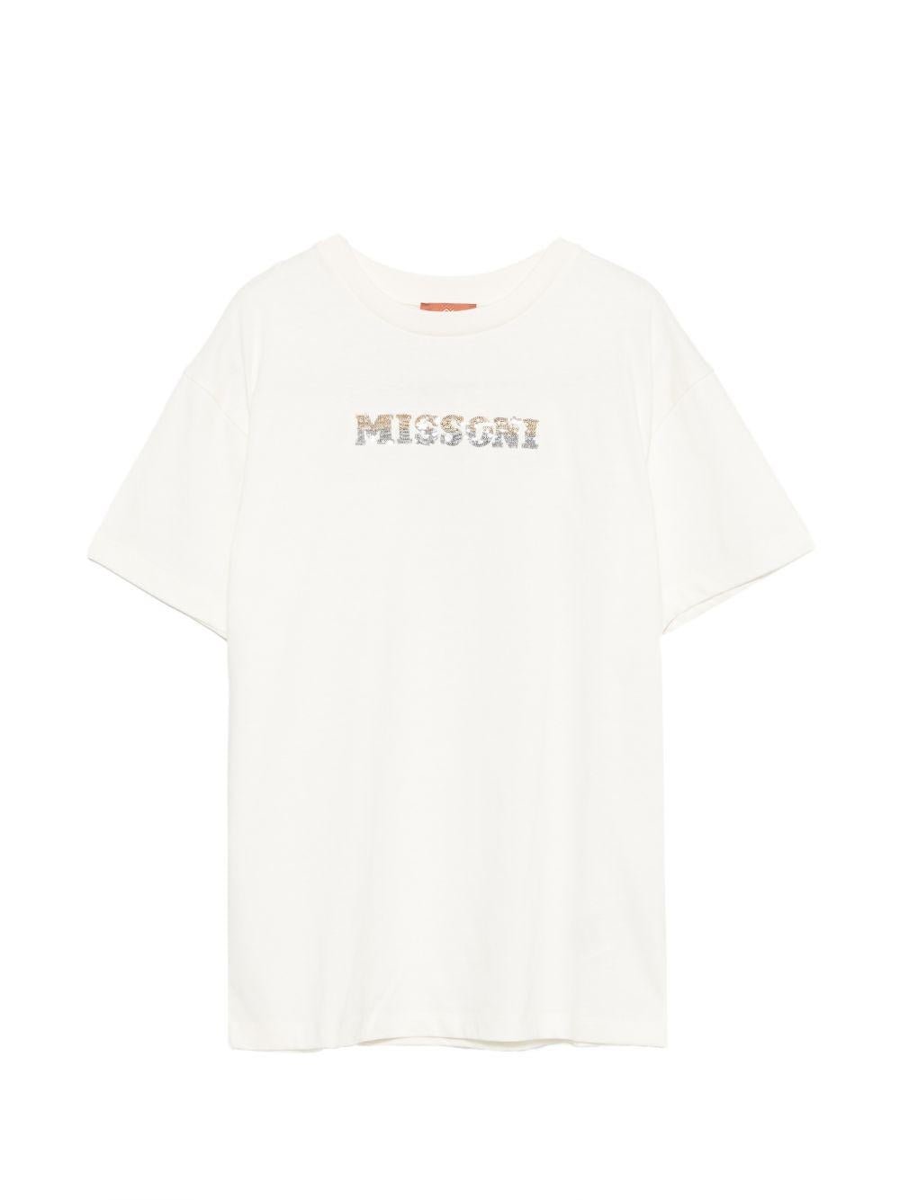 T-shirt per bambina Missoni Kids con logo - Ninna Nanna
