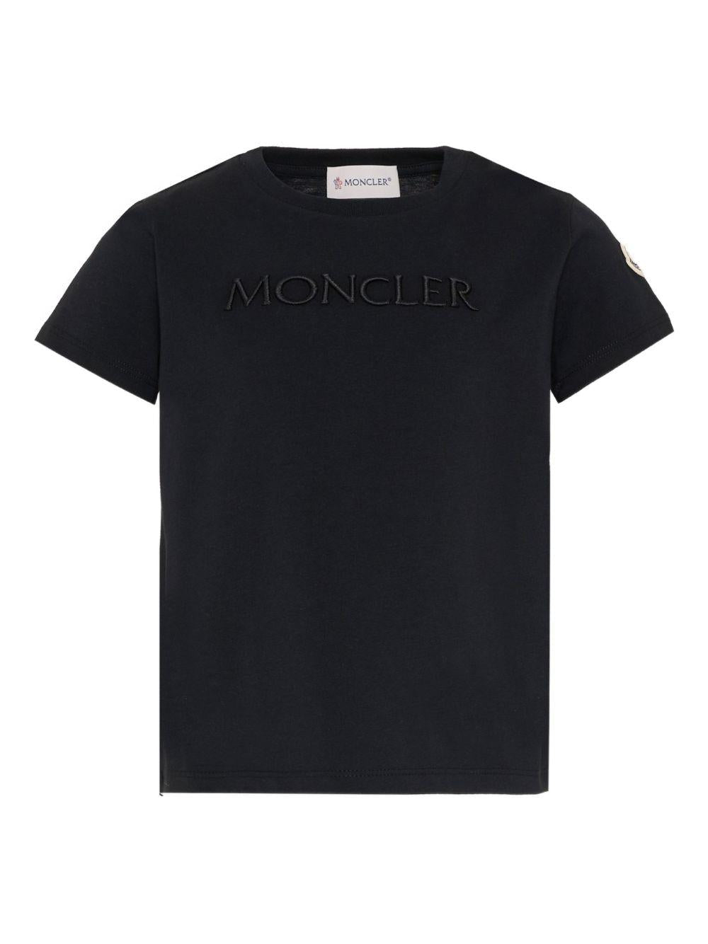 T-shirt per bambina Moncler Enfant con ricamo - Ninna Nanna
