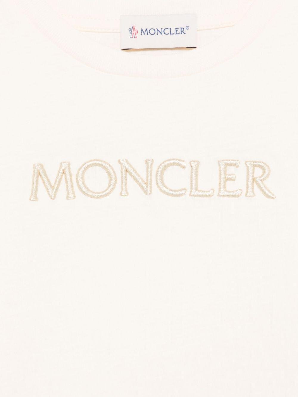 T-shirt per bambina Moncler Enfant con ricamo - Ninna Nanna