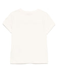T-shirt per bambina Moncler Enfant con ricamo - Ninna Nanna