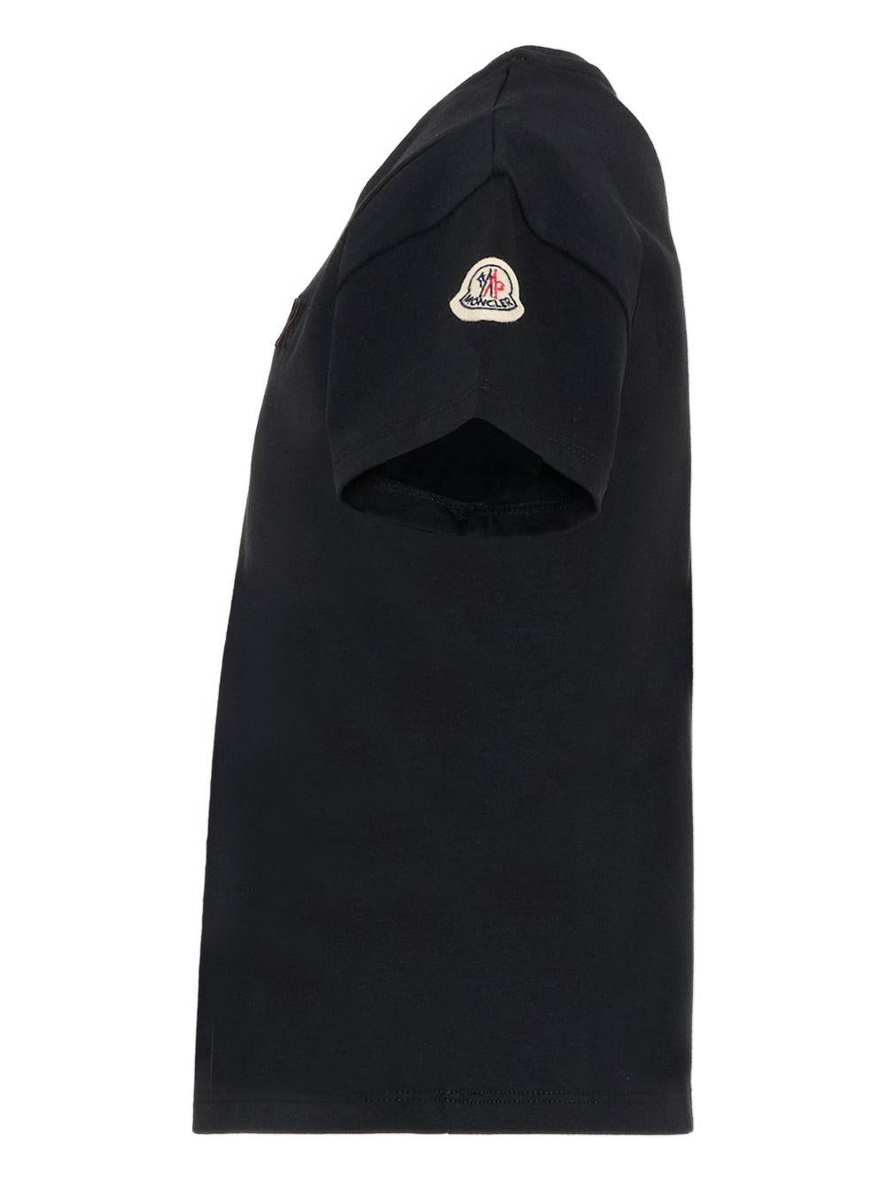 T-shirt per bambina Moncler Enfant con ricamo - Ninna Nanna