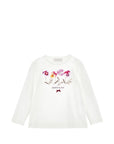 T-shirt per bambina Monnalisa con fiori - Ninna Nanna