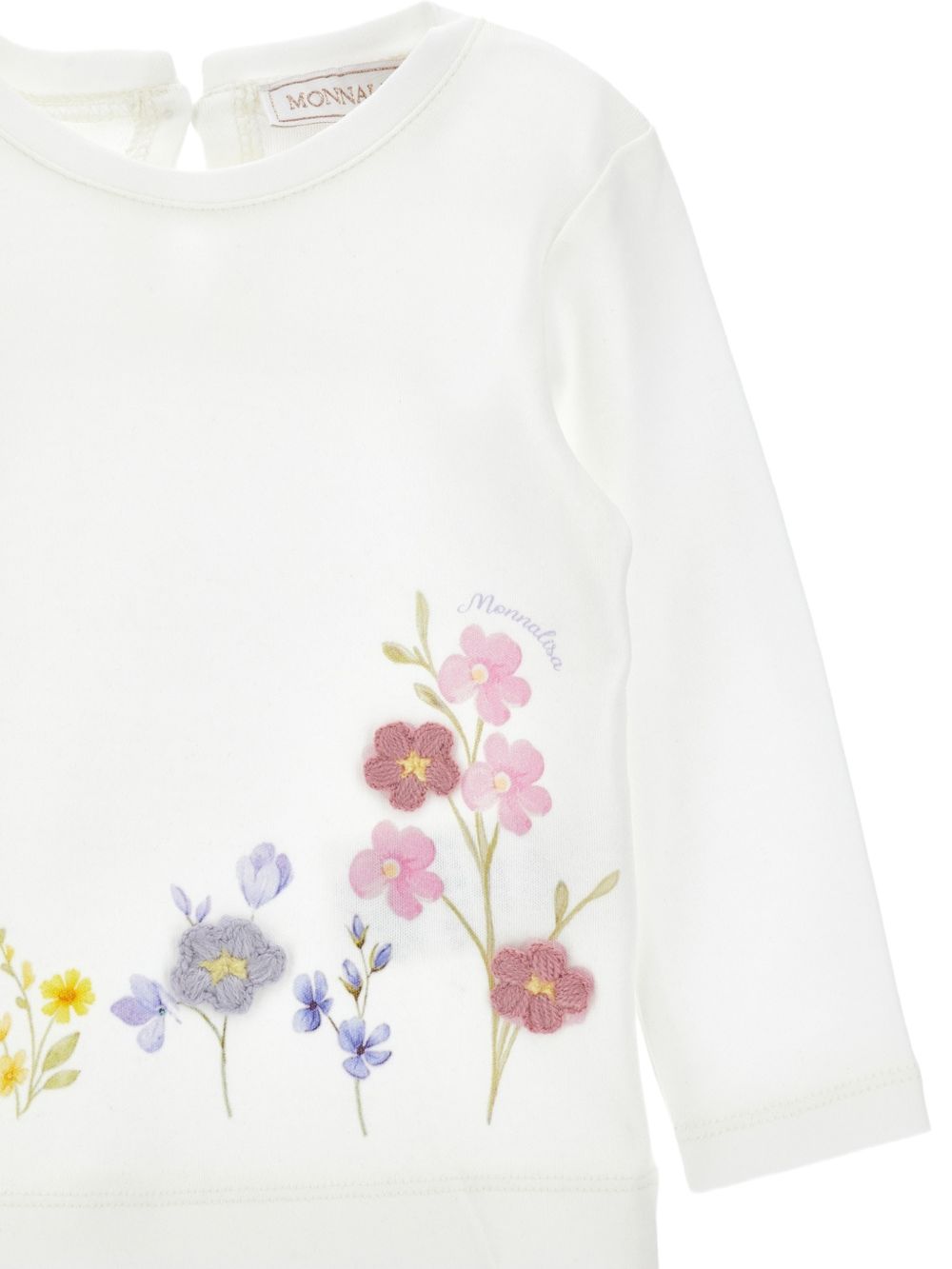 T-shirt per bambina Monnalisa con ricami - Ninna Nanna